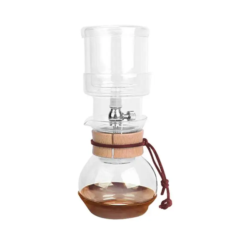 120ml Reusable Filter Tools Glass Water Drip Coffee Maker Dripper Pot