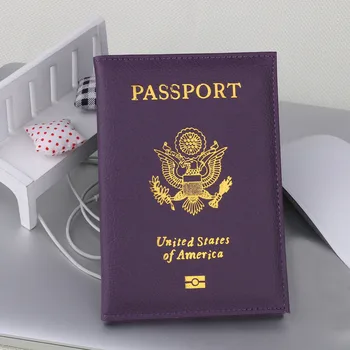 

Passport Cover Russian International Standard Card Holder ID Men Passport Cover Travel Ticket Folder Card Bag paspoorthoesje #