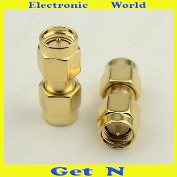 

20pcs-200pcs Dual-Male Straight SMAJJ Connector Adapter with Inside Screw Thread and Inside Pin SMA Connector