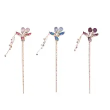 3 шт. заколки для волос сплав Ретро Винтажные палочки для волос шиньон заколки для волос для девочек