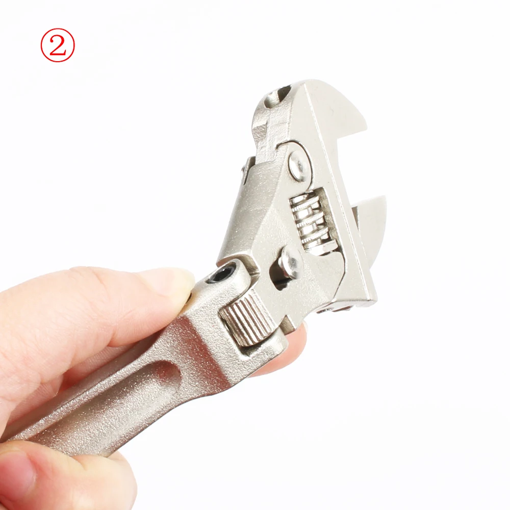 Многофункциональный Трещоточный ключ универсальный гаечный ключ складной регулируемый гаечный ключ 8 дюймов 10 дюймов 0-24 мм 0-32 мм