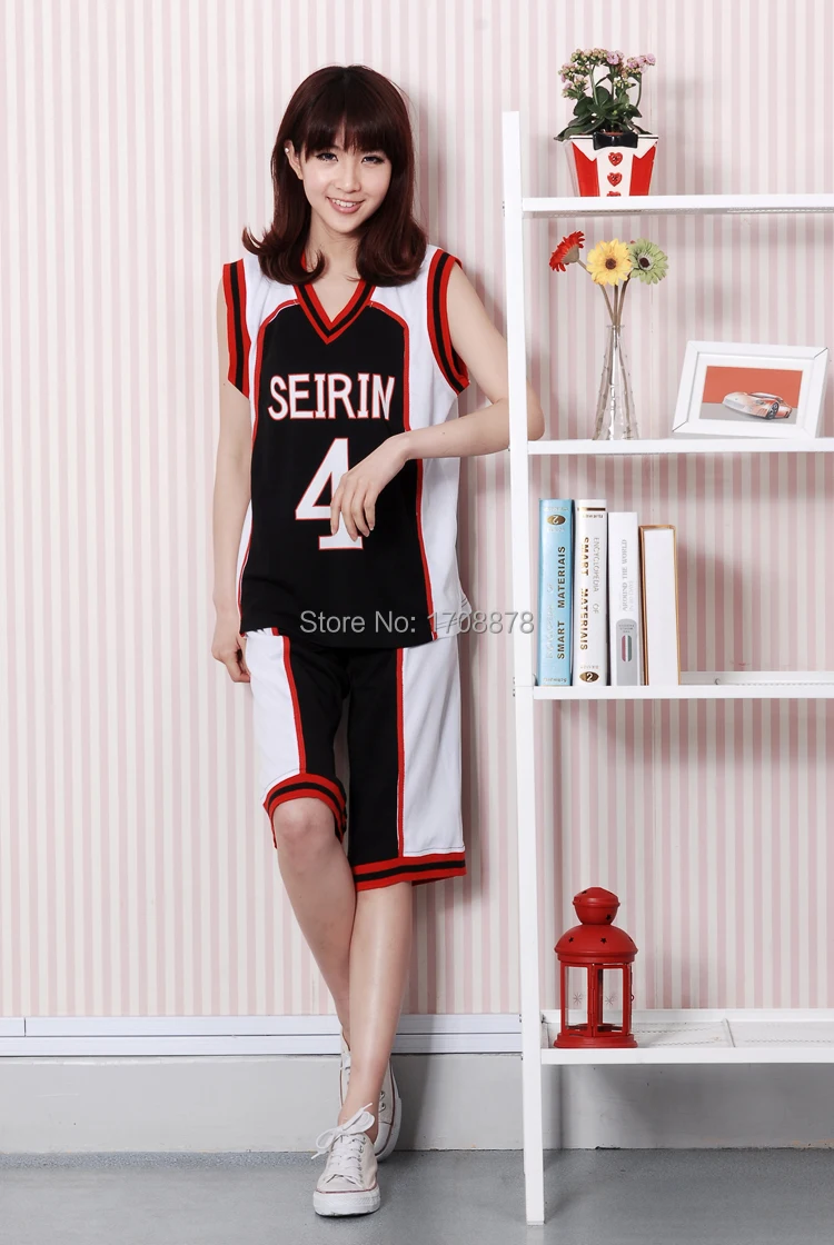 3 стиля KUROKO'S Корзина мяч SEIRIN школа #4 10 11 Kuroko Tetsuya гостевой черный Трикотажный