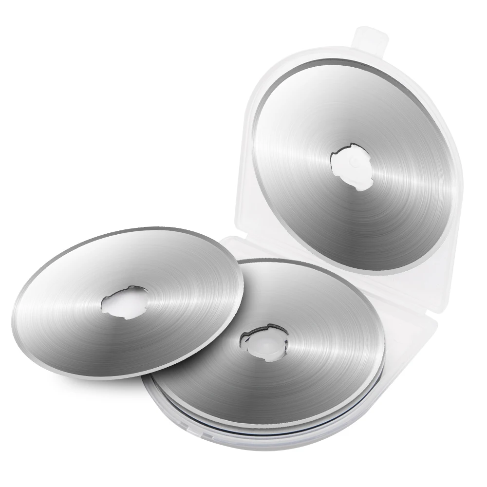 18mm Rotary Cutter Blades 10-Pack - Ultra Sharp Replacement Blades For Fabric & Paper Cutting
