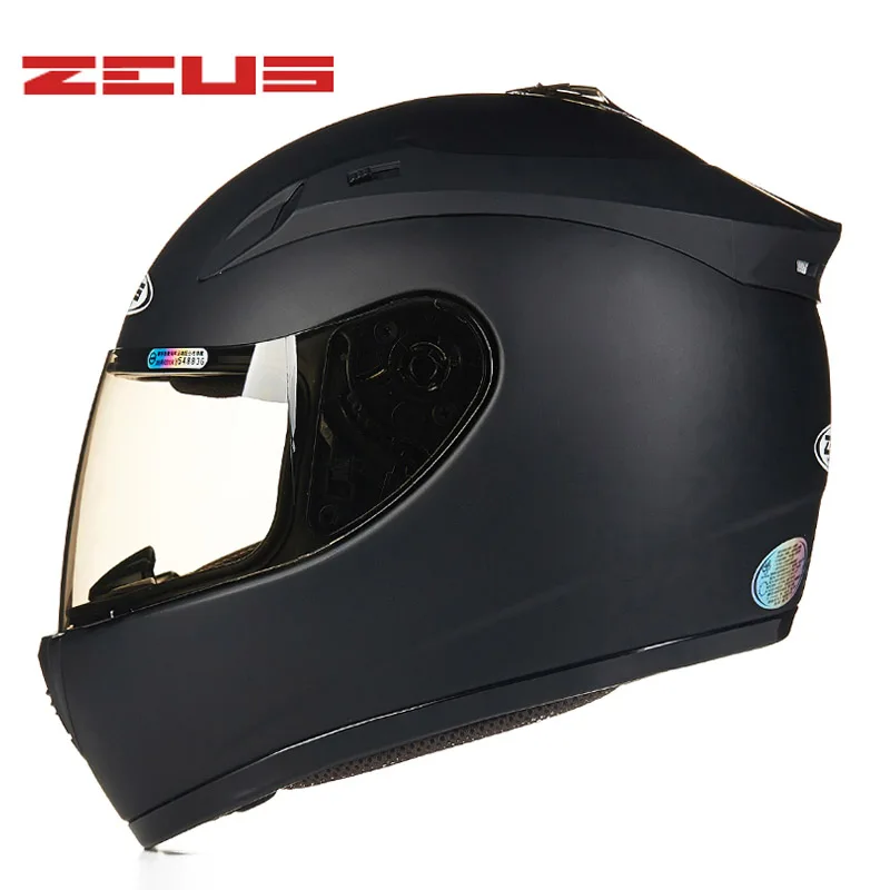 M-XXXL ZEUS мотоциклетные шлемы с полным лицом Мотоцикл ECE DOT ABS шлем с антибликовым покрытием торможение верхняя Защитная Экипировка, шлемы - Цвет: 8