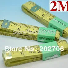 2 м мерная лента 200 см Васит Лента Портной лента подарочная лента для тела 100 шт./партия