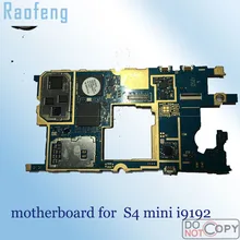 Raofeng разблокирована для samsung galaxy S4 mini i9192 материнская плата 8 Гб вся функция материнская плата с полностью ЧИПАМИ материнская плата