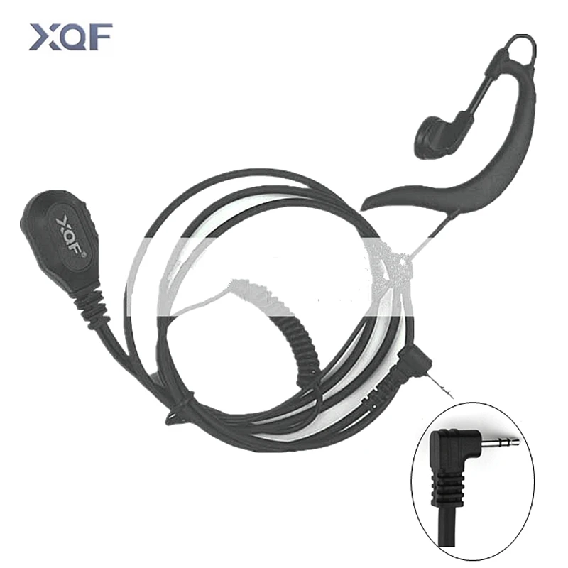 

2,5 мм 1 контактный G-образный наушник, гарнитура для Motorola Portable Radio TLKR T5 T6 T60 T80 T6200 XTR446 MH230R