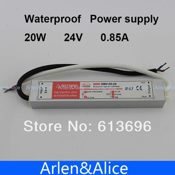 

20W 24V 0.8A Waterproof outdoor Single Output Switching power supply for LED Strip light ac to dc