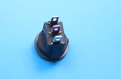 Montagem do Painel Pces On-on Pequeno Redondo Spdt Rocker Switch Plástico 3 Pinos 14.4mm 200 Kcd5-2-102 3a 250v 8 200 pces KCD5-2-102 3a 250v on-on pequeno