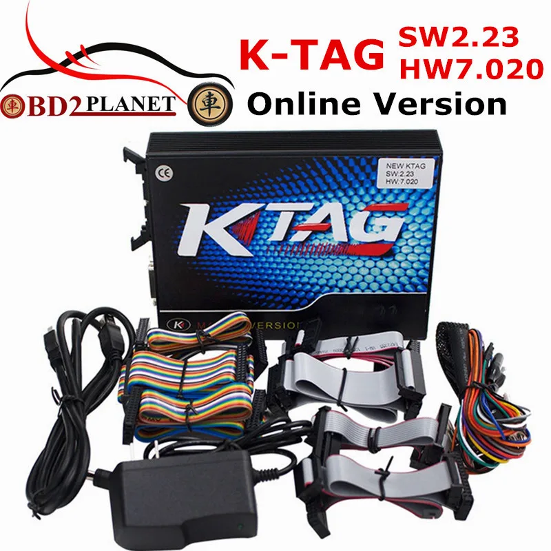 KTAG V7.020 Firmware Unlimited Tokens K TAG V2.23 Online Version Added More Protocols ECU Programmer Tool K-TAG SW 2.23 FW 7.020 |
