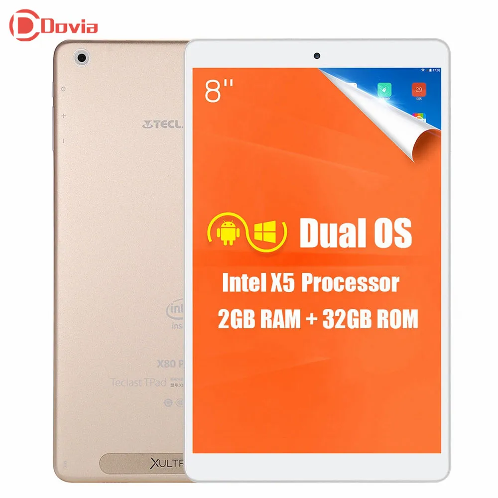 Lowest Price Teclast X80 Power 8 inch IPS Dual OS Tablet PC Windows 10 +Android 5.1 2GB RAM 32GB ROM 1920*1200 HDMI Tablet Lowest Price Teclast X80 Power 8 inch IPS Dual OS Tablet PC Windows 10 +Android 5.1 2GB RAM 32GB ROM 1920*1200 HDMI Tablet