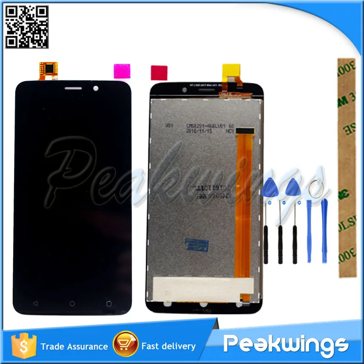 

100% Tested LCD Display For Fly Nimbus 9 FS509 FS 509 LCD Display Screen With Touch Screen Assembly