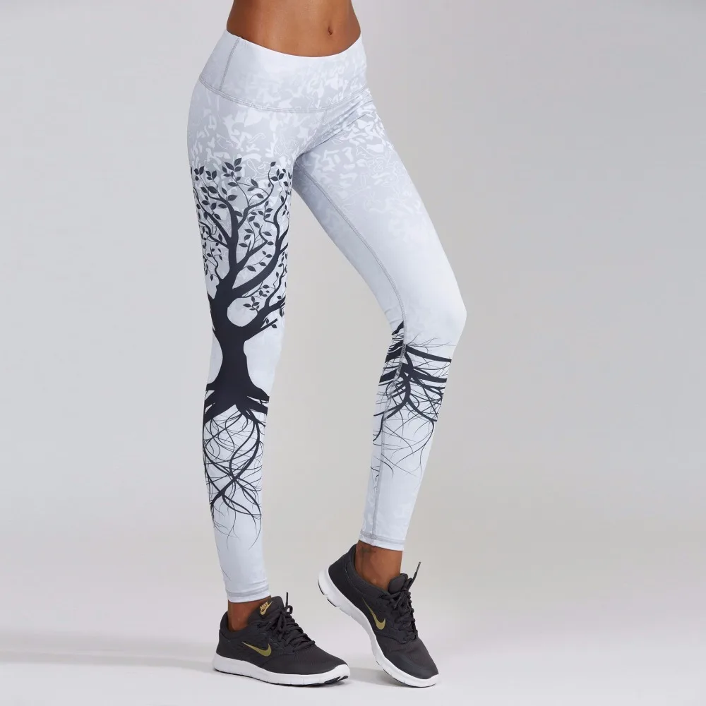 WHITE tree of life legging (2)