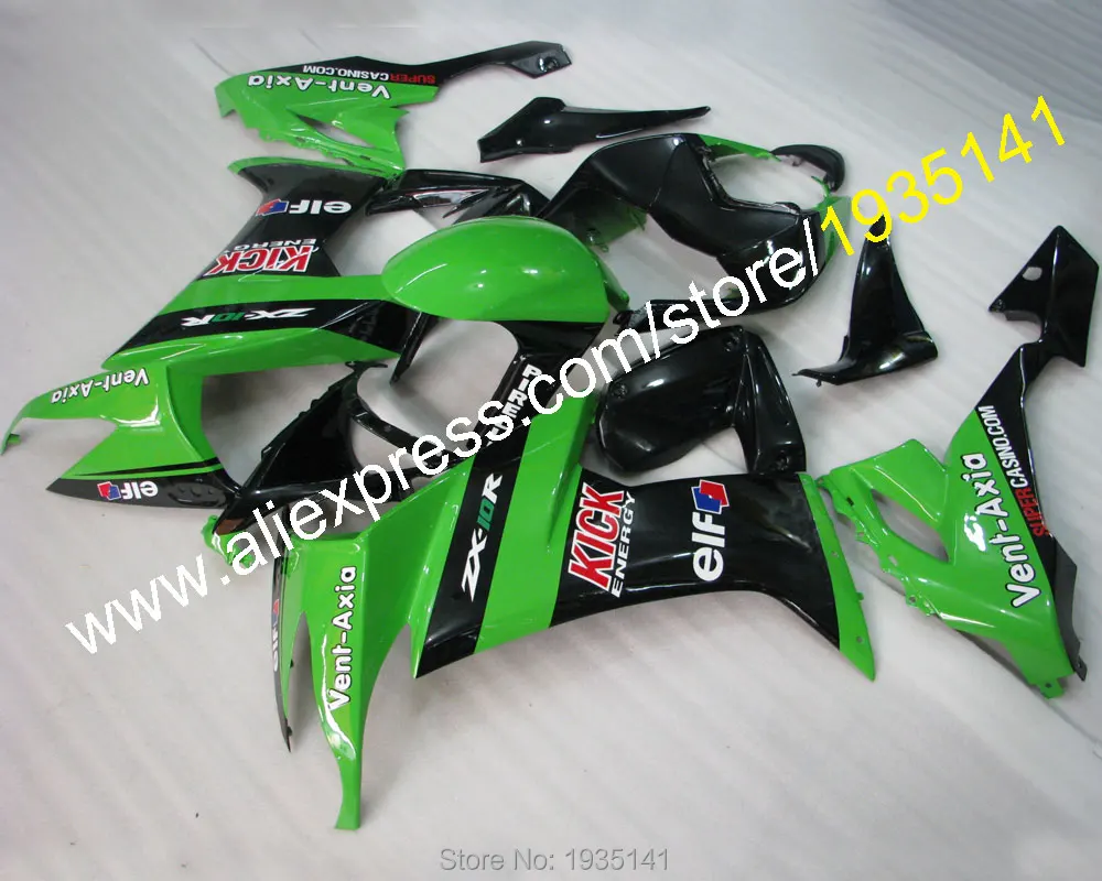 Rear Seat Fairing Cover Cowl For Kawasaki Ninja ZX10R 2008-2010 Green