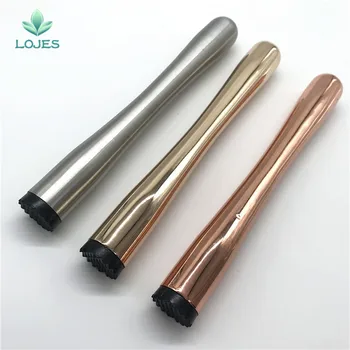 

Stainless Steel Bar Mixer Cocktail Mojito Muddler DIY Drink Fruit Ice Cocktail Muddler Bartenders Tools Barware Bar Tools