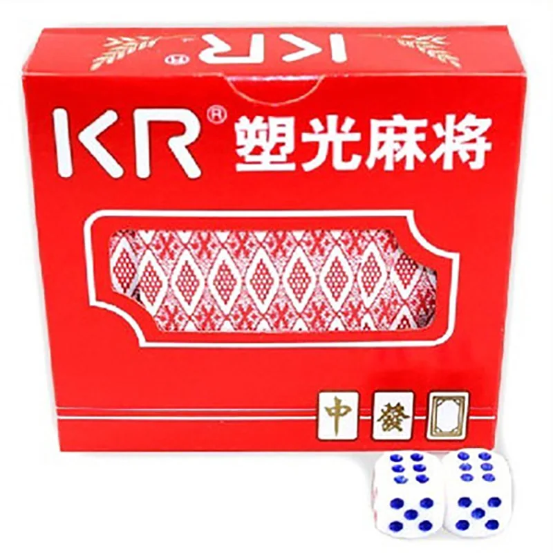 Mahjong Poker 144PCS Cards ,High Quality Paper ,Send 2 Dice Easy Carry With Free Shipping Mahjong Poker 144PCS Cards ,High Quality Paper ,Send 2 Dice Easy Carry With Free Shipping