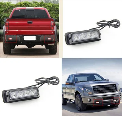 10x Universal trailer Truck Car 4LED Emergency Beacon