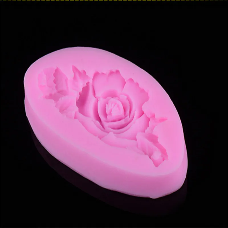 DIY 3D Beatiulty цветок силиконовая форма помадки Сахар ремесло украшения торта