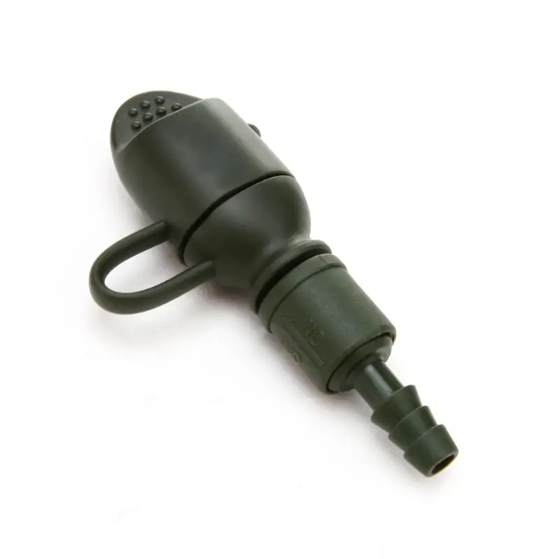 

1Pcs Army Green Outdoor Water Bag Silicone Straight Hydration Pack Suction Nozzle Bite Valve Camping Essential Accessories