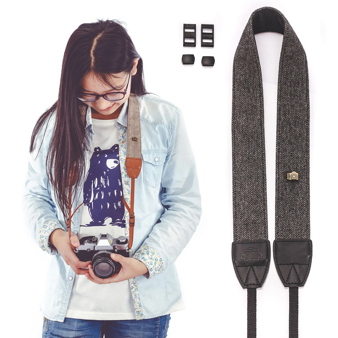 

Universal Camera Shoulder Neck Belt Strap for SLR DSLR Digital for Nikon Canon Sony Camera Olympus Camera Lens Strap