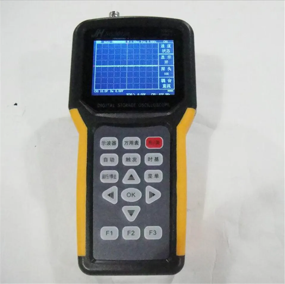 

Jinhan 20MHz 200MSa/s handheld Digital oscilloscope and 4000 counts Digital Multimeter, JDS2012A,pocket oscilloscope,manufacture