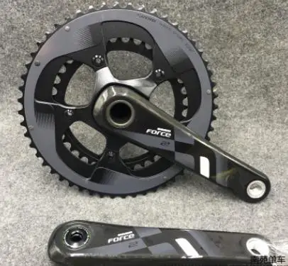 Sram force 22 Шатун 2*11S MTB велосипед 170 мм 50 34 Т|Шатун и передняя звездочка велосипеда| |