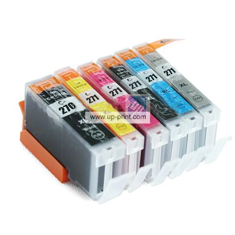До 6 шт. PGI270 CLI271 совместимые чернильные картриджи для Canon MG7720 PIXMA TS9020/TS8020 с чипом full