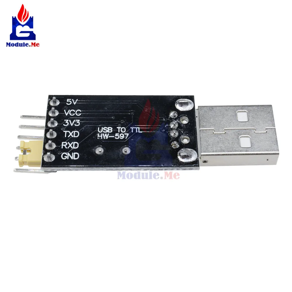 Сменный модуль преобразователя Pl2303 CP2102 USB в RS232TTL CH340G адаптер STC набор сделай сам