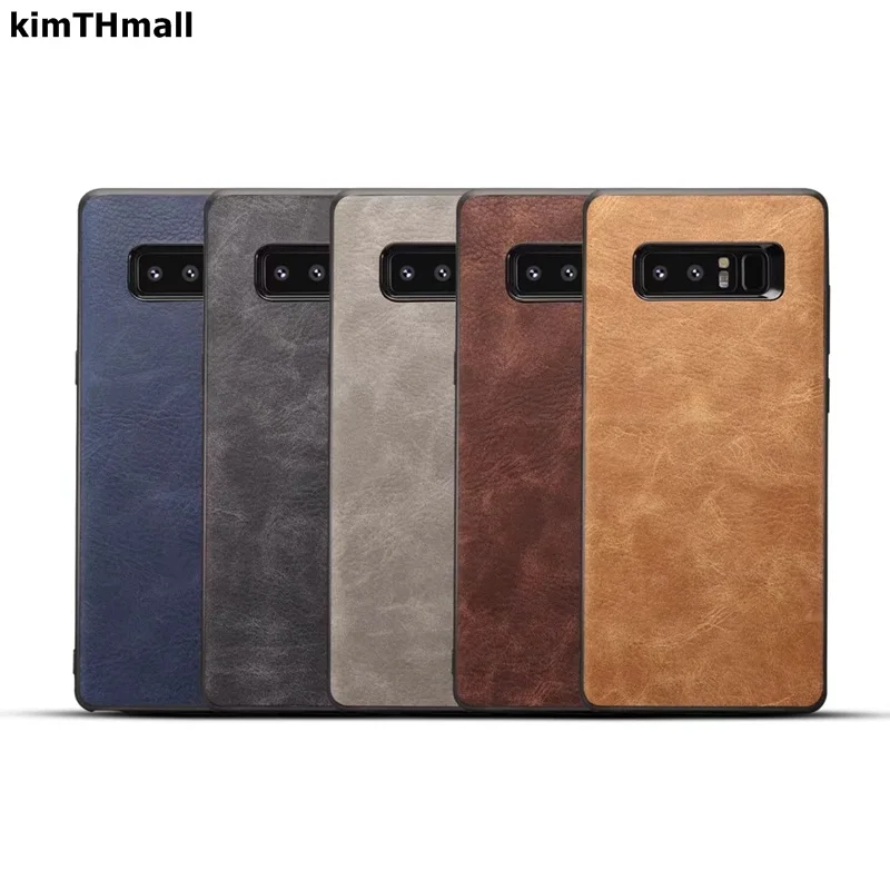 Case For Samsung Galaxy Note 8 Back Cover Luxury TPU+PC Leather Hard Ultra slim phone case For Galaxy Note 8 case capa kimTHmall