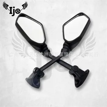 

motorcycle rearview mirror modified colors available Black Black Half arc for kawasaki honda suzuki yamaha motorbike side mirror