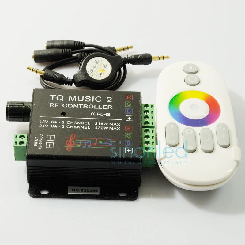 Buy New product RF 20M Effective Intelligent RGB Music