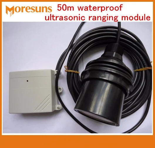 

Быстрая бесплатная доставка 50 м широкий диапазон/большой дальности водонепроницаемый тип ультразвуковой дальномер модуль/датчик