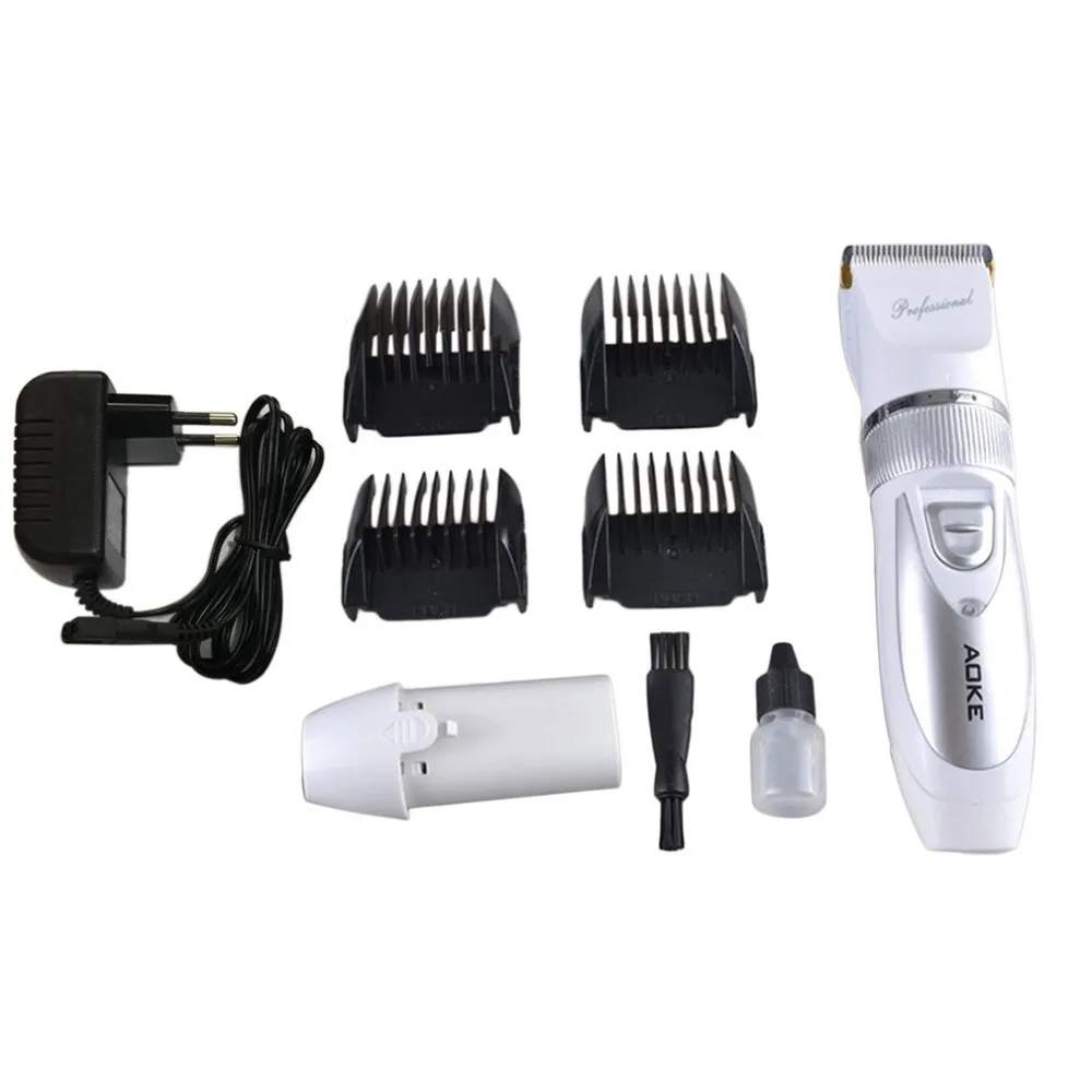 

AOKE AK-6688 Hair Trimmer Household Kid Pet Hair Clipper Professional Rechargeable Electric Barber Hair Cutter