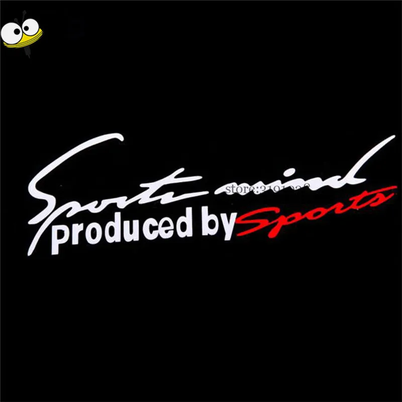 

Car Styling Window Sticker Decal Auto Fun Personalized Sticker Sports Emblem For Audi Honda Chery Chevrolet Hyundai Mazda Opel