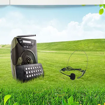 

Teaching amplifier Speaker Wireless Microphone Portable Megaphone for Tour Guide External Voice Booster Loudspeaker TF U disk FM