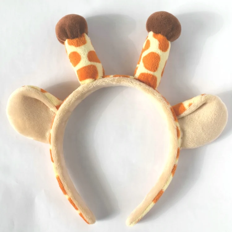 

1 Piece New Movie Zootopia Cosplay Giraffe Headwear Halloween Party Headband for Girls Birthday Gifts