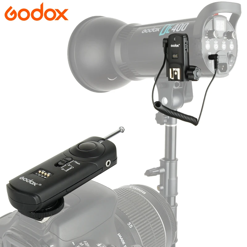 GODOX REEMIX RM II-C1/C3/N1/N3 фотостудия спуск затвора беспроводной спуск затвора вспышки стробоскоп триггер для камеры Nikon Canon