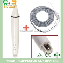 Dental Ultrasonic Scaler Detachable Handpiece EMS Woodpecker type + Tubing cable Kit Free shipping 2018 new dental ultrasonic scaler handpiece woodpecker detachable handpiece for ems woodpecker dte satelec scaler deasin
