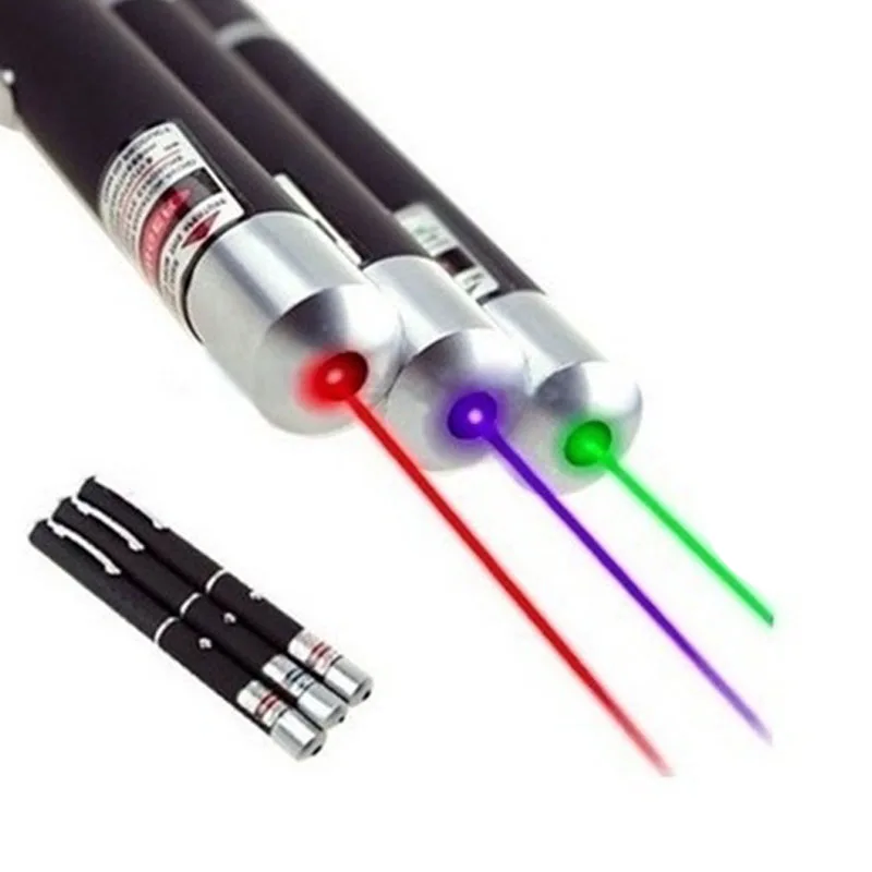 

High Quality Portable Green/Red/Blue 532nm Laser Pointer Pen Powerful Beam Light Lamp Lazer Self Defense Flashlight Supplies