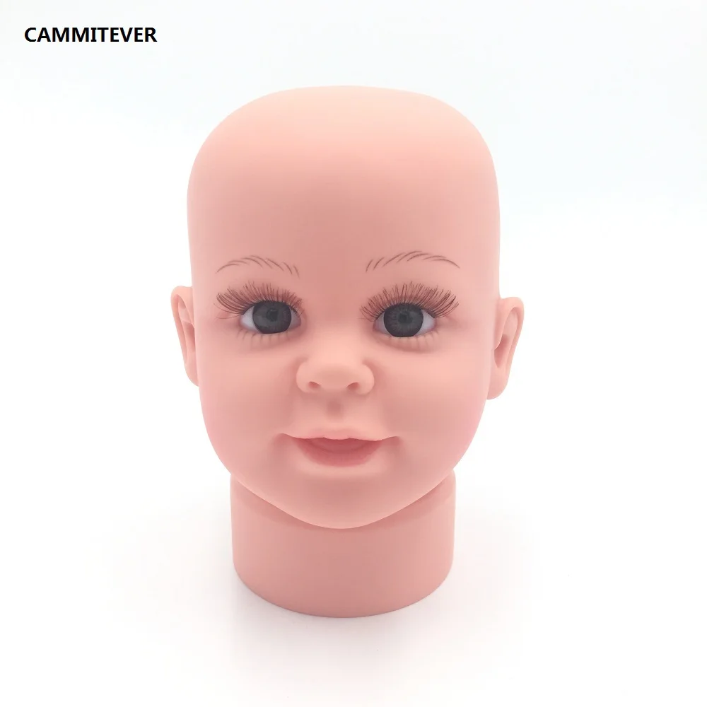 CAMMITEVER Small Child Mannequin Heads Mannequin Boy Plastic Mannequins for Hat Display Baby Doll