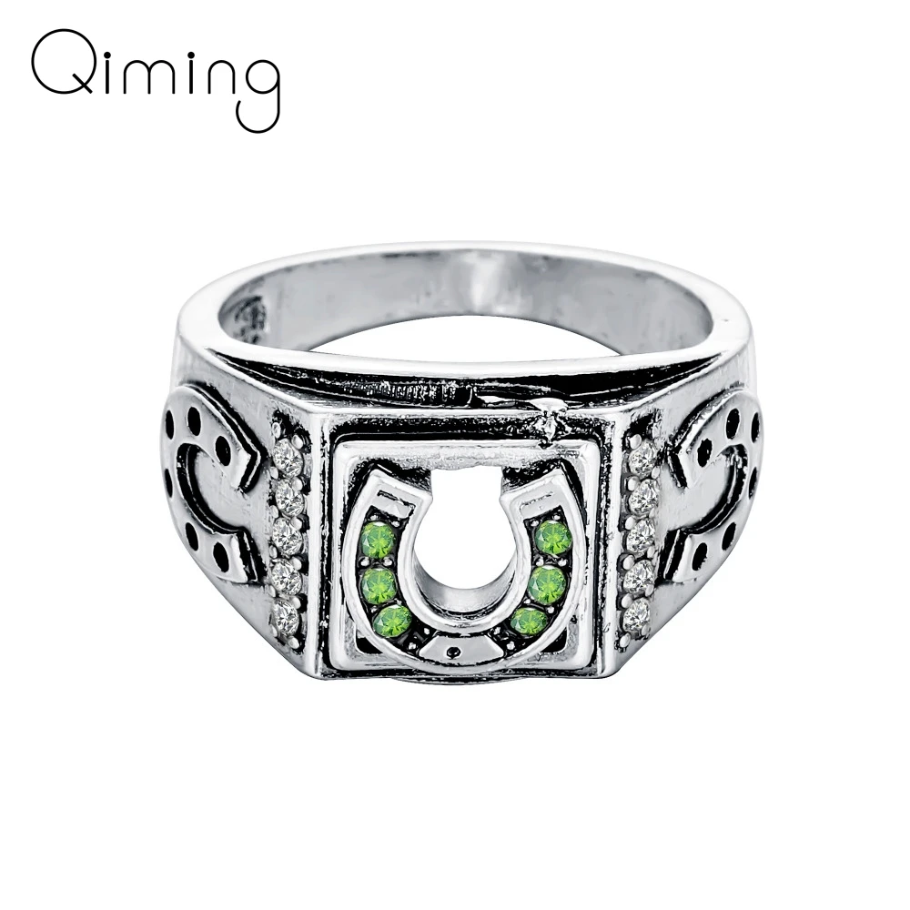

Handmade Amulet Slavic Rings Cubic Zirconia Jewelry Gift Norse Viking for Men Women Charm Bague Anel