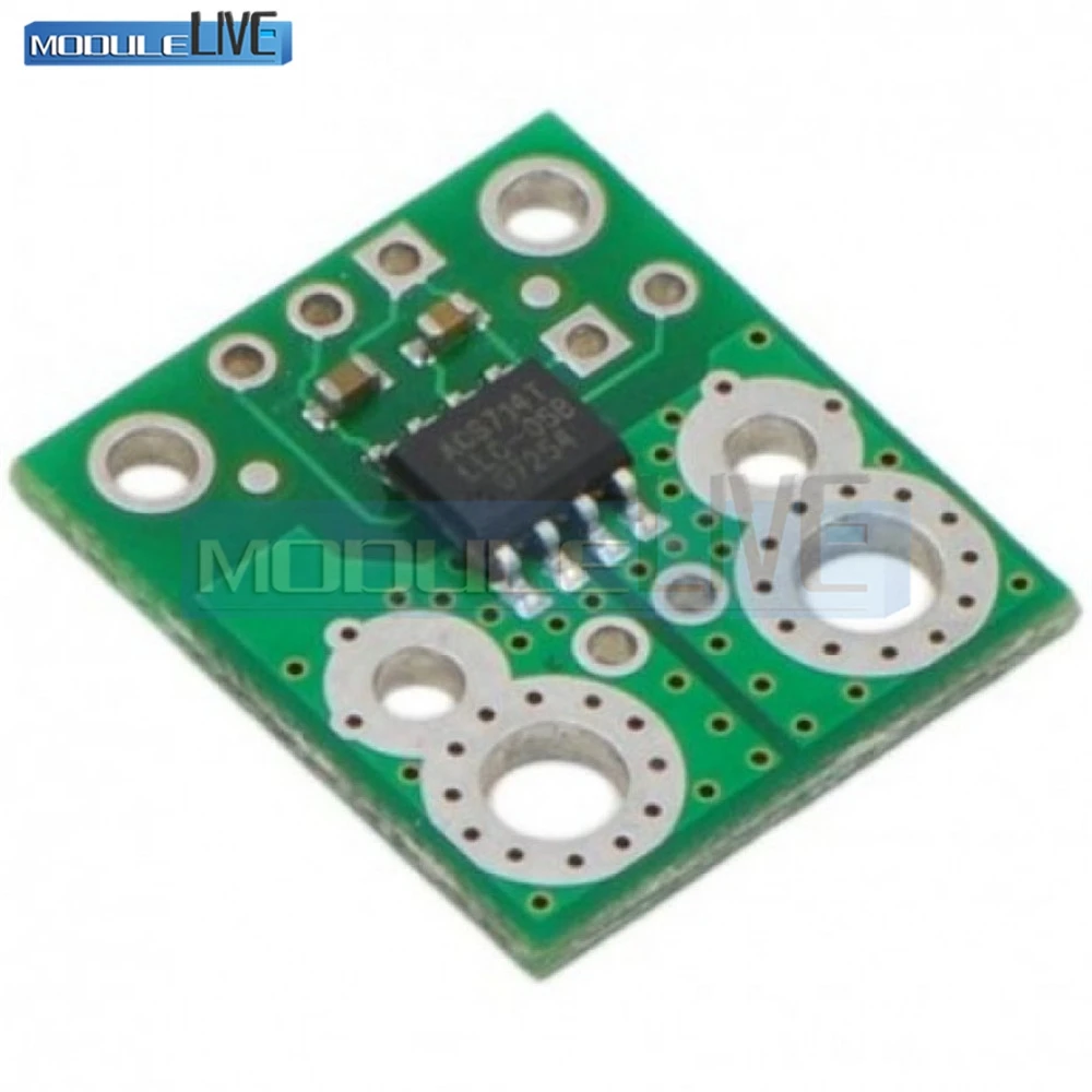 

ACS714 20A 5v Isolate Current Sensor Breakout Board Filter Resistance Capacitor Hall Effect Module SMD Replace ACS712