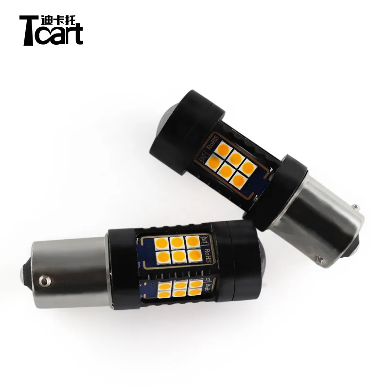 Tcart 2шт CanBus 7443 T25 PY21W светодиодный автомобильный светильник s для Chevrolet Aveo Sonic 2012