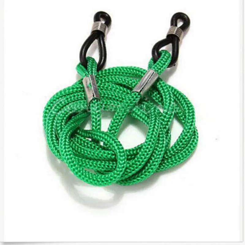 Фиксатор очков Защитный ремешок плавающий пенопласт солнцезащитные очки для шеи шнур цепочка для очков шнур держатель для очков - Цвет: Зеленый