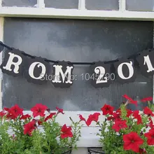 1 X пользовательские выпускного бала баннер для вечеринок, реквизит для фото вывеска Висячие гирлянды