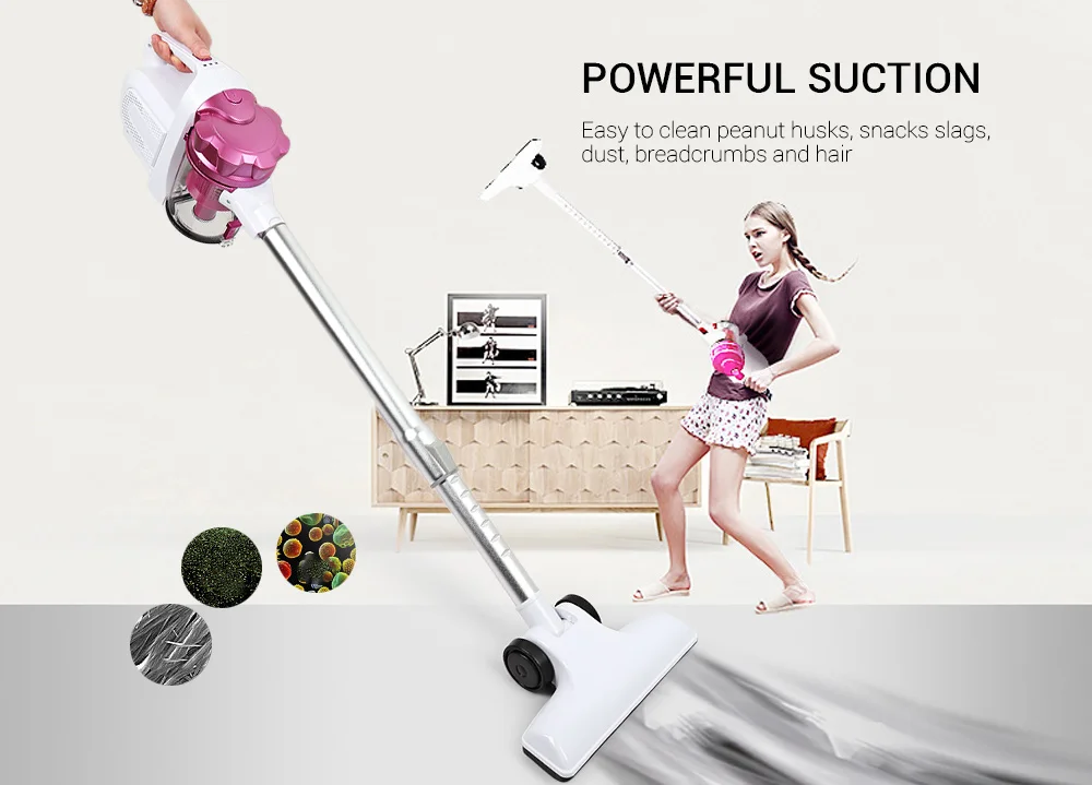 ZEK ZC1018 Cordless Rechargeable Handheld High-power Vacuum Cleaner
