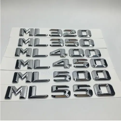 Car Styling For Mercedes ML320 ML350 ML400 ML450 ML500 ML550 Discharge Capacity Refitting Emblem Sticker Benz ML Class | Автомобили и