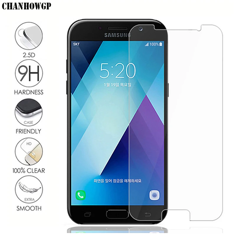 9 H 2.5D закаленное Стекло для samsung Galaxy A3 2017 A320 Экран протектор 2016 A310 2014 a300 Glas |