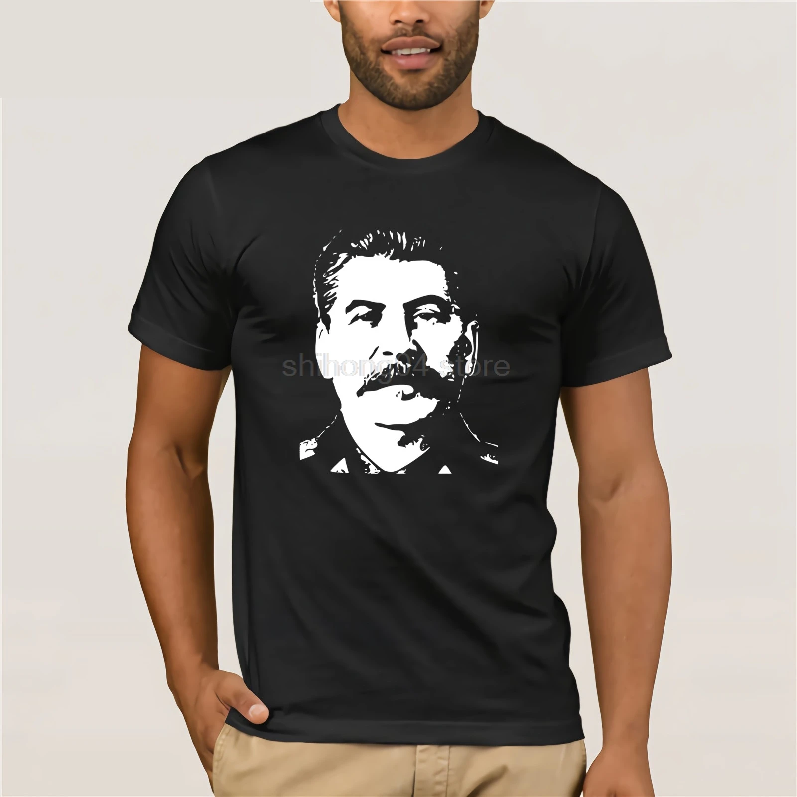 Летняя футболка Stalin Hope мужские дизайнерские футболки уличная одежда хит продаж