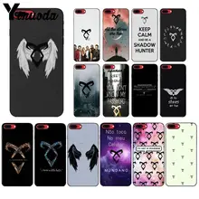 Yinuoda shadowhunter красочные милые аксессуары для телефонов Чехол для iPhone X XS MAX 6 6s 7 7plus 8 8Plus 5 5S SE XR
